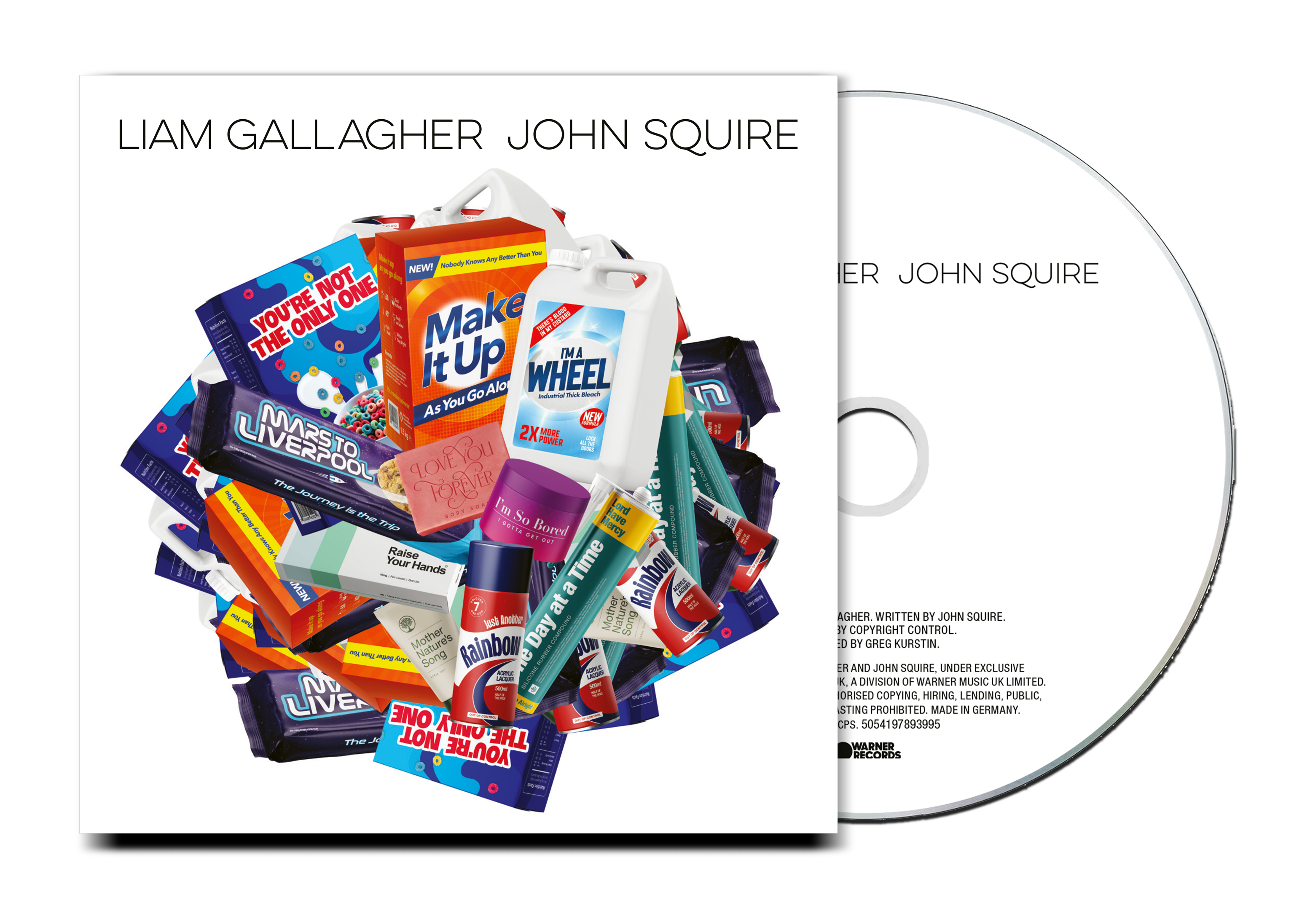 CD Liam Gallagher John Squire